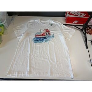 Jordan Brand Mens Air Jordan 1 Chicago Sneaker Graphic T-Shirt White  XL